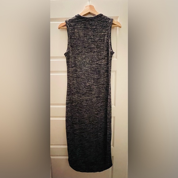 ARITZIA Wilfred Free Black Sleeveless Midi Dress - Picture 3 of 4